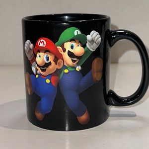Nintendo SUPER MARIO BROTHERS Coffee Mug Mario and Luigi